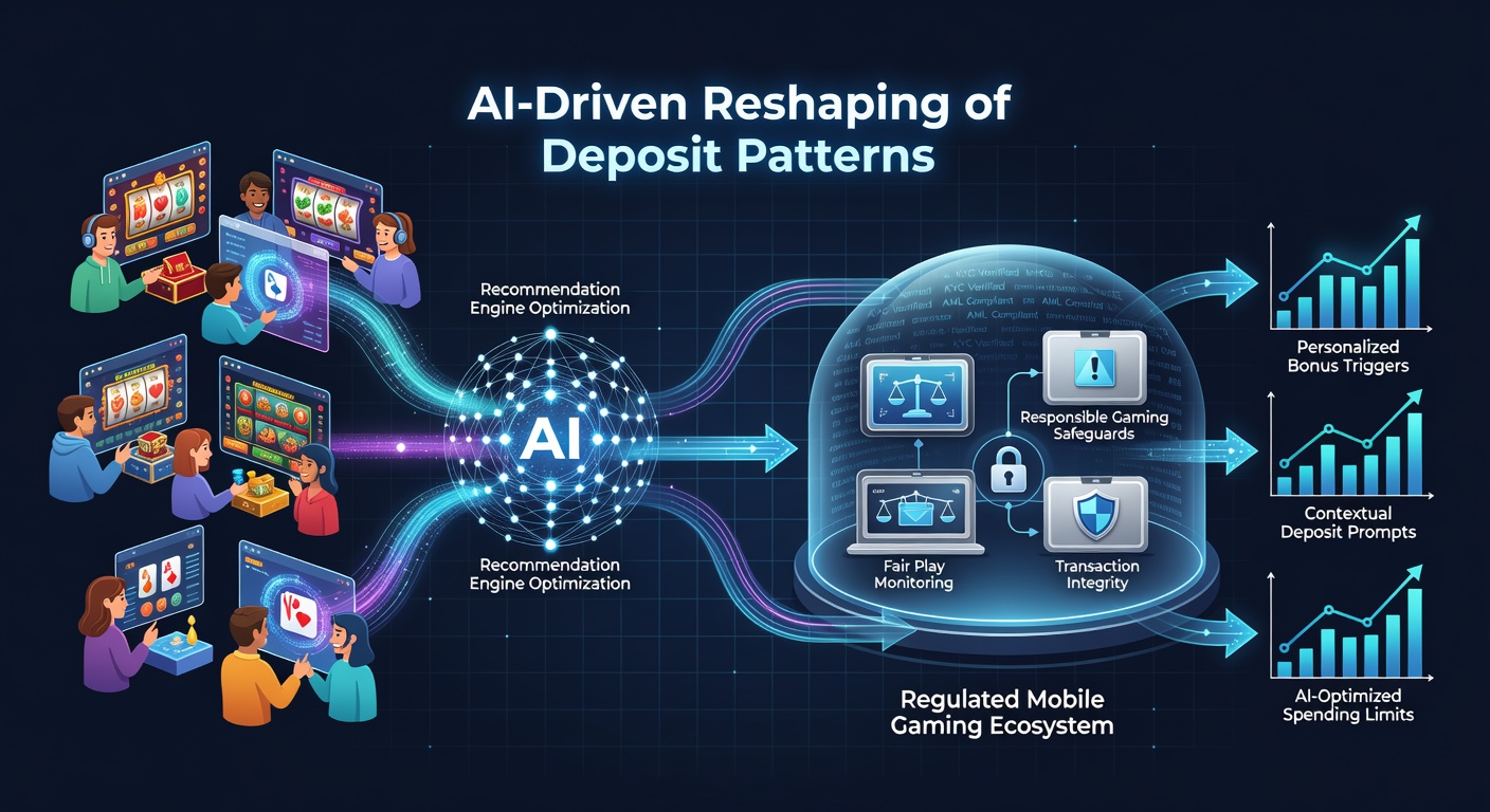 Dashboard showing real-time deposit trends influenced by AI recommendations in regulated gaming platforms